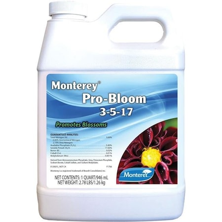 Monterey 5034785 1 Qt. Pro Bloom Plant Food